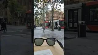Coffee at World Square George st on a rainy Sydney day after heatwave