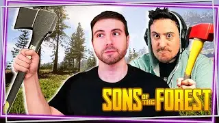 Explorando EN BUSCA DE HACHA! (Sons Of The Forest con MODS) #2