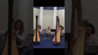 Дуэт арф. Концерт в усадьбе Архангельское