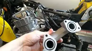 FYM FY250 - Carburador Simples - 01 - Instala&ccedil;&atilde;o do Coletor