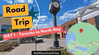 Day 1 | Toronto - North Bay | TransCanada highway 11 🛣️ | Falls season 🍁