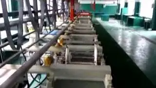 Electroplating single-arm barrel plating automatic production line