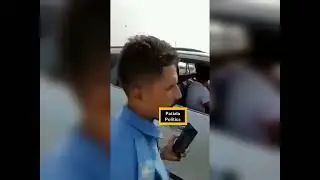 The Great Khali fight at Punjab Toll Plaza