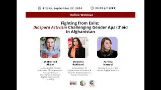 Fighting from Exile: Diaspora Activism Challenging Gender Apartheid