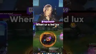 Lux as adc #leauge #leaugeoflegends #smallstreamer #australianstreamer #gothgirl #gamergirl