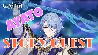 Ayato Story Quest &ldquo;Cypressus Custos Chapter: Act 1 - The Firmiana Leaf Falls &rdquo; | 【Genshin Impact】