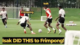 INSIDE TRAINING | Isak Destroys Liverpool Defenders on training today🔥 Salah, Szobo, Frimpong