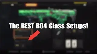 THE TOP 10 BEST CLASS SETUPS IN BLACK OPS 4...!