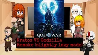 Kratos Vs Godzilla Remake (made slightly lazily)