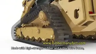 Construction Machinery Rubber Tracks &mdash; Key Components for Mobility and Efficiency
