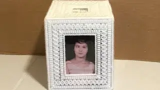 Plastic Canvas Photo Tissue Cover Part 2