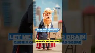 🧠😂 O que significa LET ME PICK YOUR BRAIN? | TRUMPLISH ensina ingl&ecirc;s real
