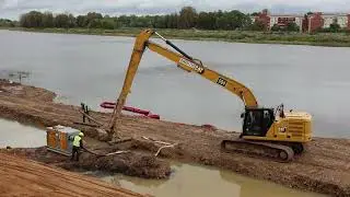 Jēkabpils aizsargdambja pārbūve (2023.-2025.)