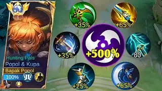 GLOBAL POPOL AND KUPA NEW CRAZY ATTACK SPEED BUILD! 500% SPEED HACK?😱 POPOL AND KUPA BEST BUILD 2025