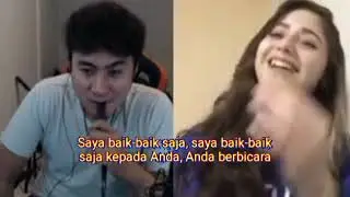 Ari agassi cocok sekali dengan songul sama sama mudah senyum