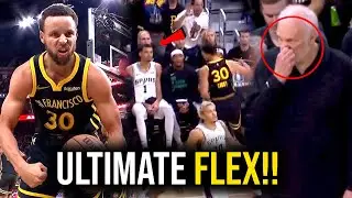 Nag FLEX si Curry binastos sa bench ang ALIEN nangulangot nalang si LOLO, ala Kobe na sana si Wemby!