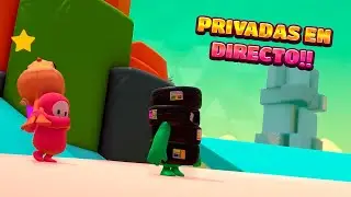 PARTIDAS PRIVADAS DE FALL GUYS CON SUBS!! Minijuegos de Fall Guys con subs