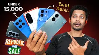 Best Smartphones Under  ₹15,000 -  Amazon And Flipkart Sale 2026