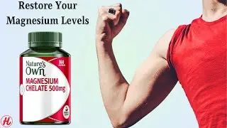 Nature's Own Magnesium Chelate Capsules - For Muscle Health Restore Your Magnesium Levels
