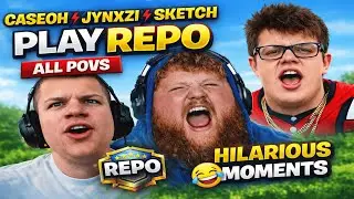 CaseOh, Jynxzi & Sketch Go Crazy in Repo 😂 | Funniest Moments