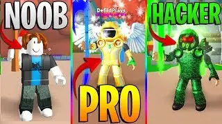 ROBLOX NOOB VS PRO VS HACKER - ROBLOX MINING SIMULATOR *FUNNY*!