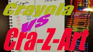 Crayola VS Cra Z Art Crayons Review