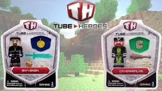 Tube Heroes Figures Antvenom & Cavemanfilms