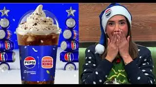 Burger King Nicaragua lanza Pepsi Float, una bebida navide&ntilde;a con helado y galleta // Noticias.lat
