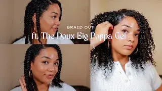 Braid Out on Natural Hair | Easy Natural Hairstyle ✨ (Thought It Was Ruined) 