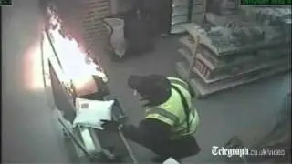 CCTV of Post Office petrol attack released