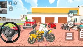 Ultimate vehicle collection in Indian Theft Auto Simulator 🎮 Franklin purchase New golden bike 😍 