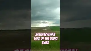 Stormy weather ☁️ #homestead #saskatchewan #family #rural #storm #weather #skies