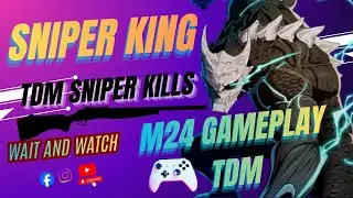 bgmi sniper king gameplay🔥how to improve sniper aim in bgmi😈 how to master sniper in tdm #bgmi #game
