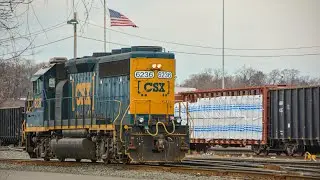 Railfaning in West Springfield with Y201 and Both Lake Shore Trains (1/29/23)