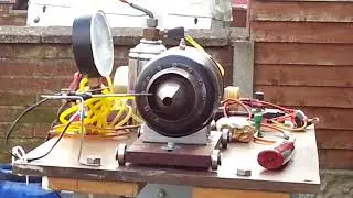 KJ66 Kamps Hybrid Rc gas turbine start up only ,rear view