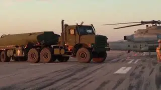 مناورة عسكرية ليلية نهارية باستخدام هيليكوبتر Bell AH-1Z Viper