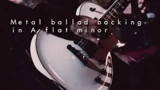Metal ballad backing in Ab minor