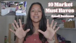 10 Market Must Haves | Small Business Vendor | Momprenuer