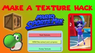 Как сделать взломанную текстуру Mario Sports Mix