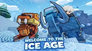 DUNIA ICE AGE PALING GILA YANG PERNAH ADA! 🧊🐘 - Raise Animal #46