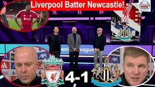 Liverpool vs Newcastle 4-1 | Liverpool on Target; Ekitike-2/Wirtz/Konate Score: Post Match Analysis.