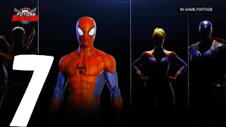 marvel future revolution gameplay | SPIDER MAN VS KINGPIN FIGHT | PART 7 (android & ios)