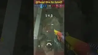 FAST 1v5 in R6!! #rainbowsixsiege #r6siege #shorts #1v5 #Rainbow #best clips #Fastest 1v5 #jynxi