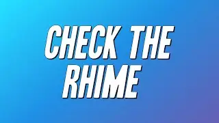 A Tribe Called Quest - Check The Rhime (Lyrics)