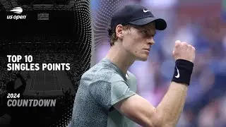 10 лучших очков в одиночном разряде этого года | Открытый чемпионат США 2024
