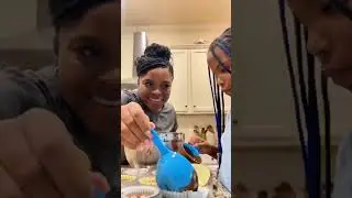 Baking  with Maliah and aunty Chelsea 😋  yummy  yummy in my tummy 