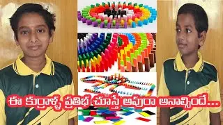 world amazing video | amazing dominos latest video | children's amazing video | media Vartha