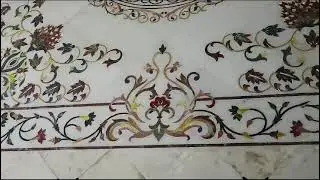Italian and Indian marble inlay flooring | Available on IndiaMART