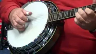 Keith playing a 2nd hand Alvarez 5 string Banjo @ Hobgoblin Music Birmingham