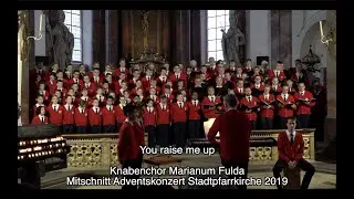 Adventstür 11: You raise me up - Knabenchor Marianum Fulda - Adventskonzert Stadtpfarrkirche 2019